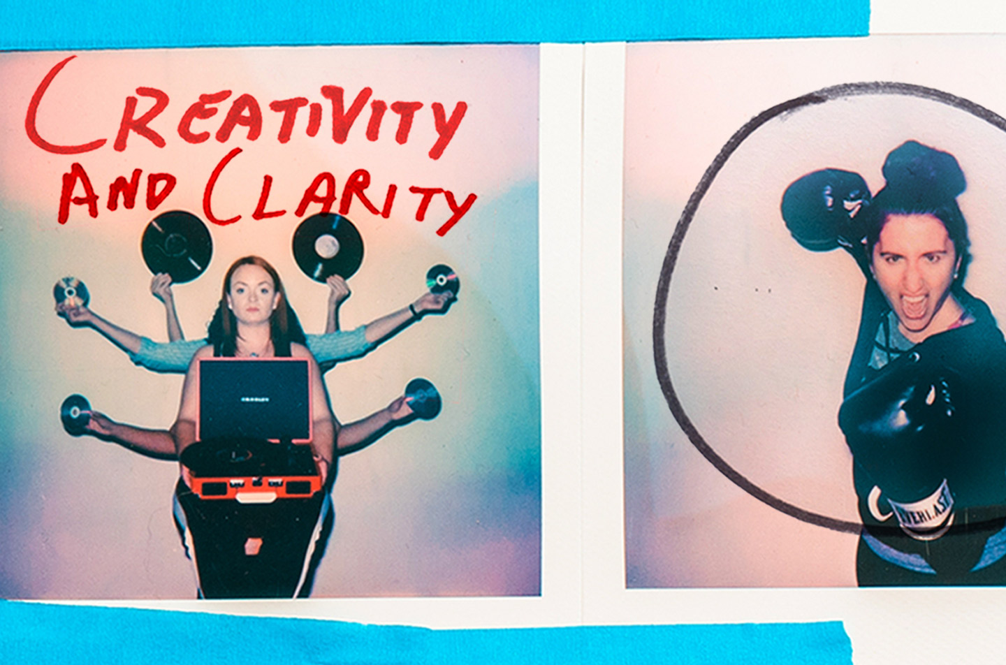 Let Go - They Key tos Great Work and better client agency relationships: A Photo that highlights creativity and clarity