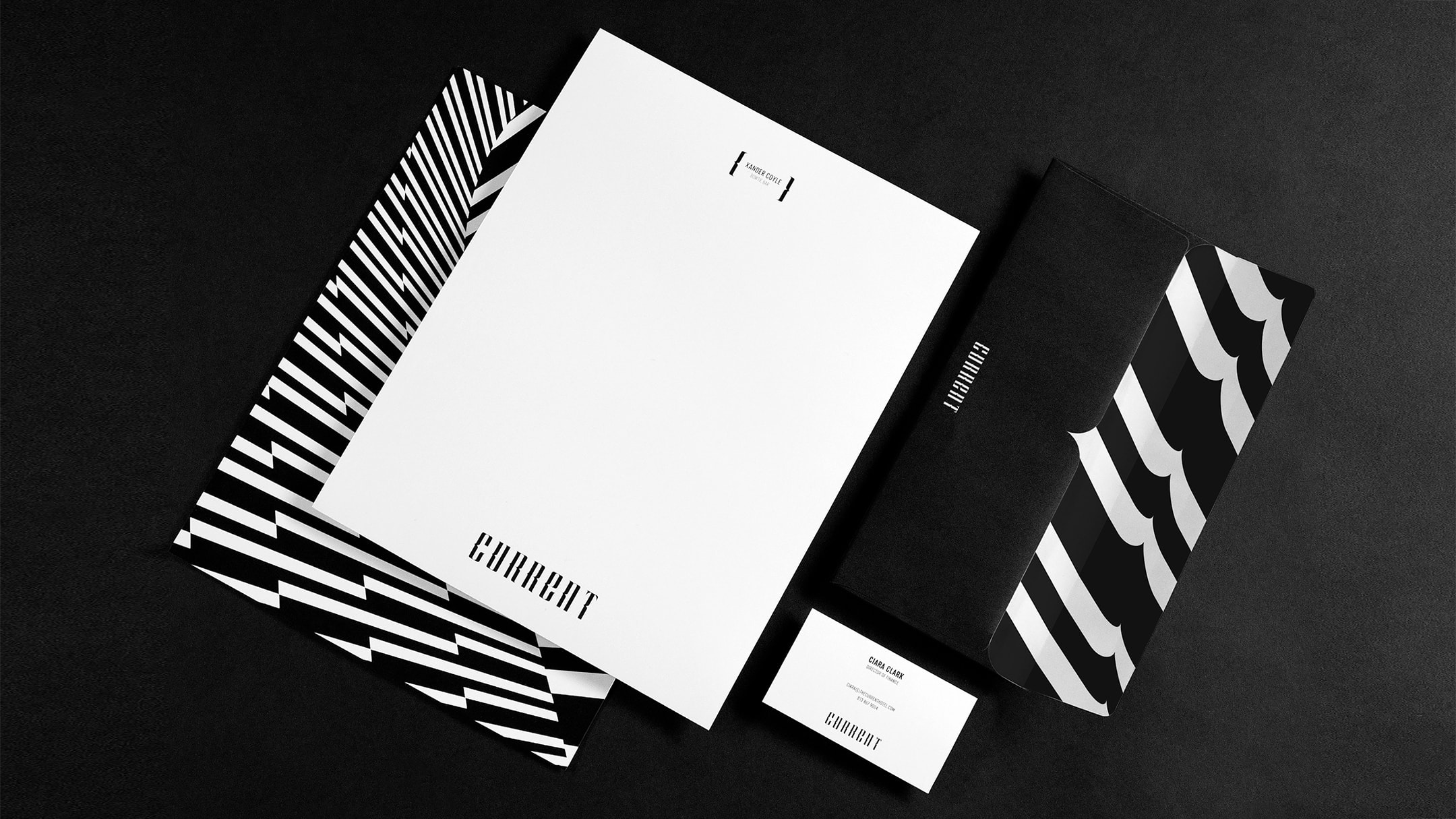 Current Hotel branded collateral