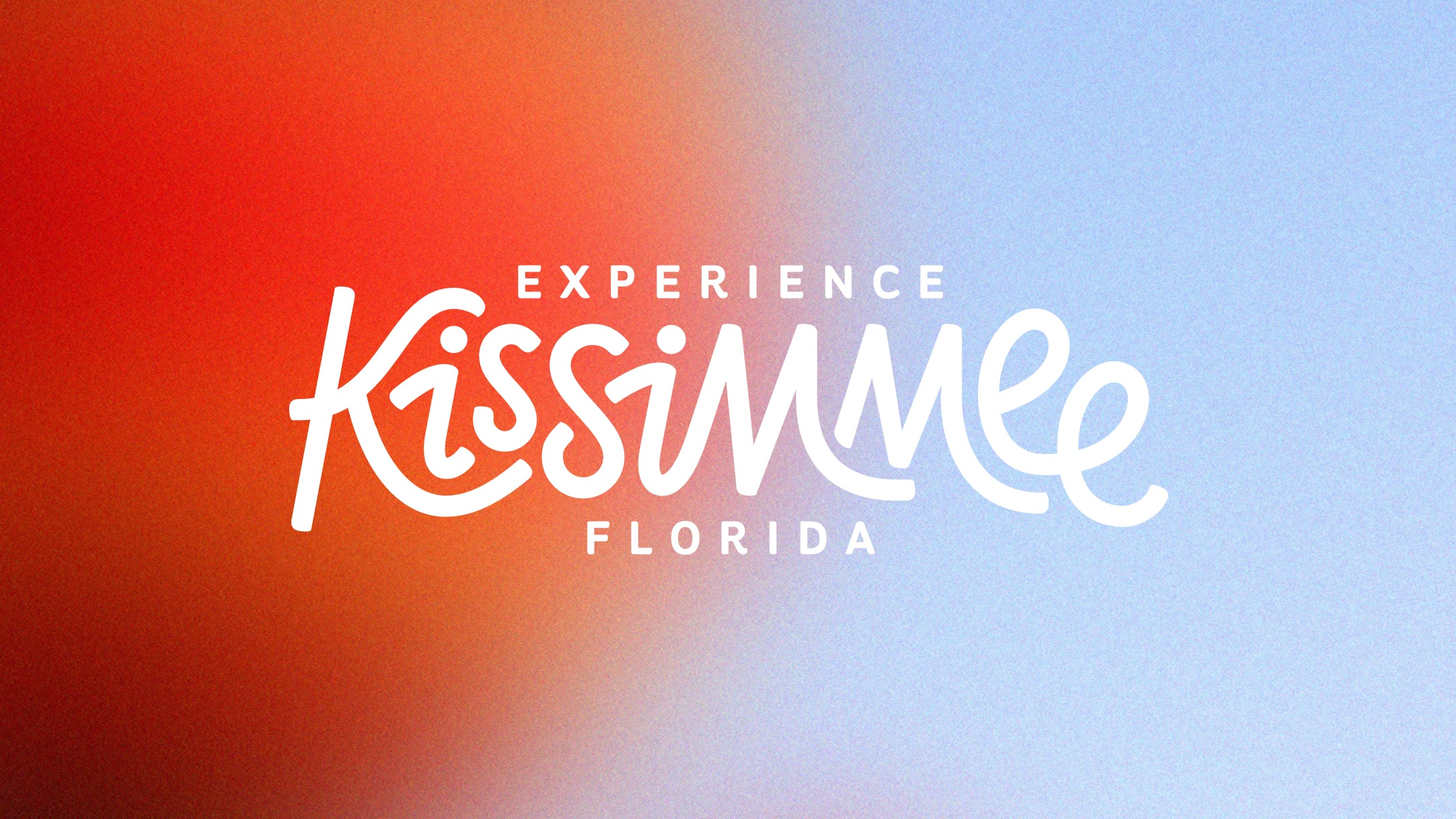 Experience Kissimmee Destination marketing and rebrand -new logo design