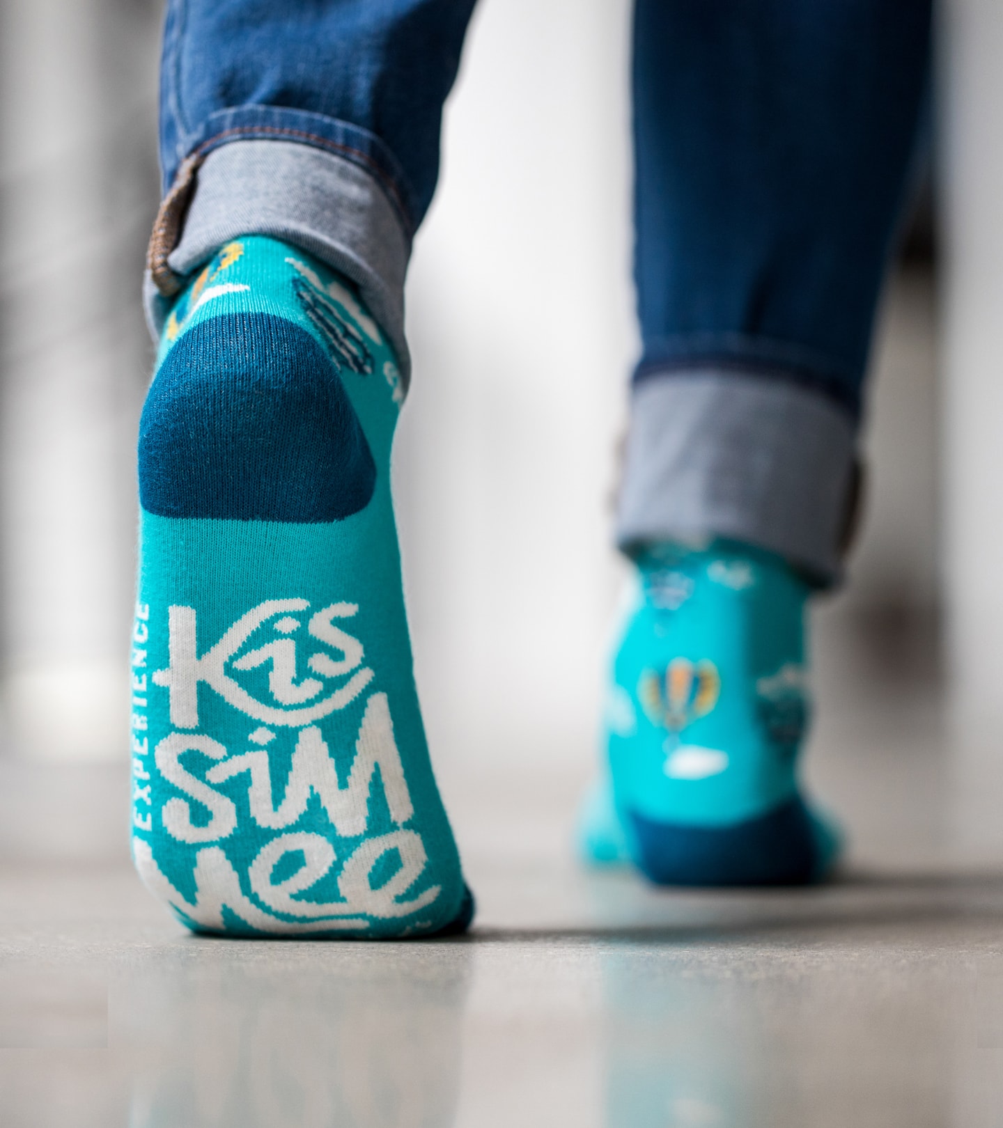 Experience Kissimmee Destination marketing and rebrand - socks